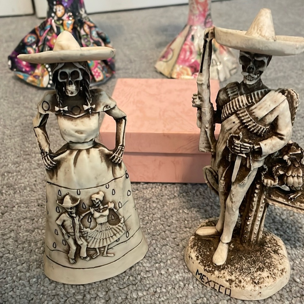 Catrina & Catrin (small) Dia de Muertos